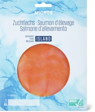 Migros ASC saumon fumé islande