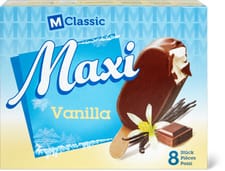 M-Classic Glaces en bâtonnet Maxi Vanille