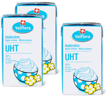 Valflora demi-crème UHT IP-SUISSE