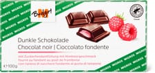 M-Budget Plaque de chocolat Noir fourré au fondant au goût de framboise