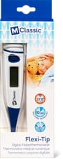 thermomètre clinique avec pointe flexible