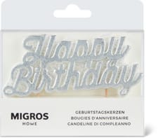 Bougies d'anniversaire