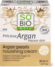 SO BiO Précieux Argan Creme nutritive Perles d’argan