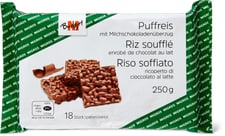 M-Budget Riz soufflé Enrobé de chocolat au lait