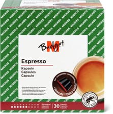 M-Budget Capsules de café Dolce Gusto Espresso 30 capsules