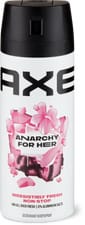 Axe Anarchy for her Aerosol Deo