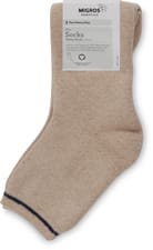 BIO Men's socks Home Socks 2-prs (Farbe: beige, Grösse: 39-42)