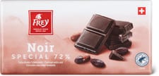 Frey Plaque de chocolat Noir spécial 72%