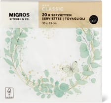 K&C serviettes 33x33cm