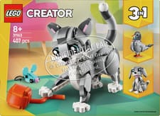 Lego Creator 31163 Graue Katze