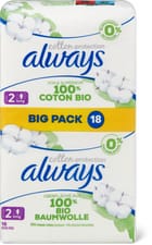 Always Bio Cotton Ultra Long+