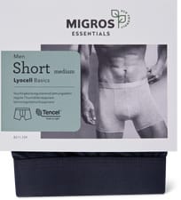 Herren Short (Farbe: d'grau, Grösse: S)