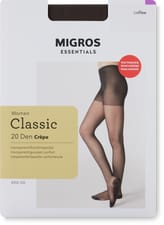 Strumpfhose Crêpe 20 Den (Grösse: L, Farbe: coffee)