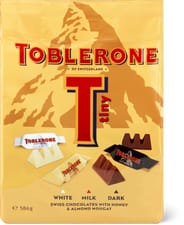 Toblerone Tiny Milk, White & Dark