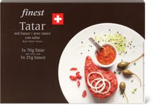 Finest Tartar Rind mit Sauce