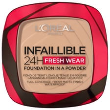 Infaillible Fond de teint en poudre 130, beige peau