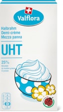 Valflora demi-crème UHT IP-SUISSE