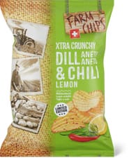 Farm Potatoes Crisps Xtra Crunchy Dill & Chilli Lemon