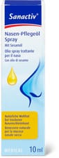Sanactiv spray d'huile de soin nasal