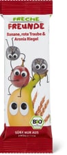 Freche Freunde Bio Barres Banane, raisin rouge et aronia