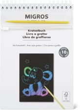 Livre à gratter