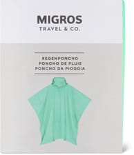 Regenponcho (Farbe: gruen, Grösse: one Size)