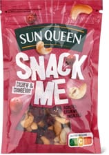 Sun Queen Snack me Snack Me Noix de cajou et canneberge