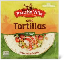 Pancho Villa Big Tortillas de blé super soft & flexible