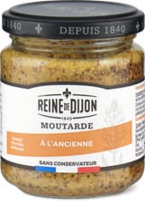 Reine de Dijon Moutarde de Dijon à l’ancienne