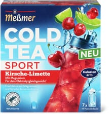 Meßmer Cold Tea Sport Ciliegia