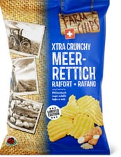 Farm Potatoes IP-SUISSE Chips Wave Raifort