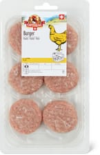 Optigal burger de poulet 6 pièce