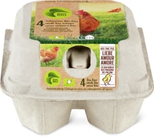 Migros Bio Eier CH Freiland 63g+
