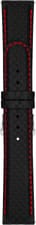 Bracelet de montre Drive 20 black/red (Taille / Couleur: black/red 20)