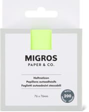 Papillons autoadhésifs 7.6 x 7.6 cm FSC® (Couleur: neongrün)