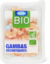 Bio crevettes pelées