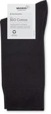 BIO Men's socks Bio Cotton 2-prs (Farbe: black, Grösse: 39-42)