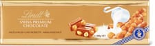 Lindt Plaque de chocolat Swiss Premium lait-noisette