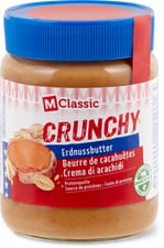 M-Classic Beurre de cacahuètes Crunchy