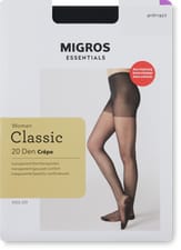 Strumpfhose Crêpe 20 Den (Grösse: L, Farbe: anthrazit)