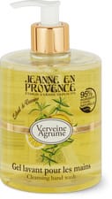 Jeanne en Provence verveine agrumes lavage mains nettoyant