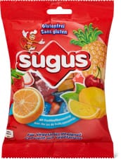 Sugus Bonbons tendres avec des jus de fruits concentrés