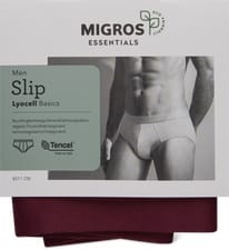 Slip Herren (Farbe: bordeaux, Grösse: XL)