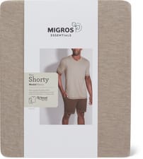Shorty da uomo (Colore: marrone, Taglie: L)