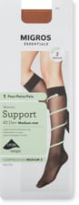 Ladies knee-highs (Grösse: 35-38, Farbe: tan)