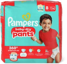 Baby Dry Pants XL 8