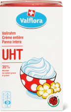 Valflora crème entière UHT