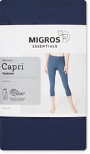 Capri donna Seamless (Colore: marine, Taglie: S)