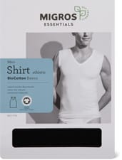 Men's Atheltic Cotton (Farbe: black, Grösse: S)