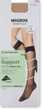 Ladies knee-highs (Grösse: 35-38, Farbe: porcelaine)